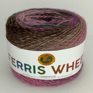 wild violets ferris wheel yarn