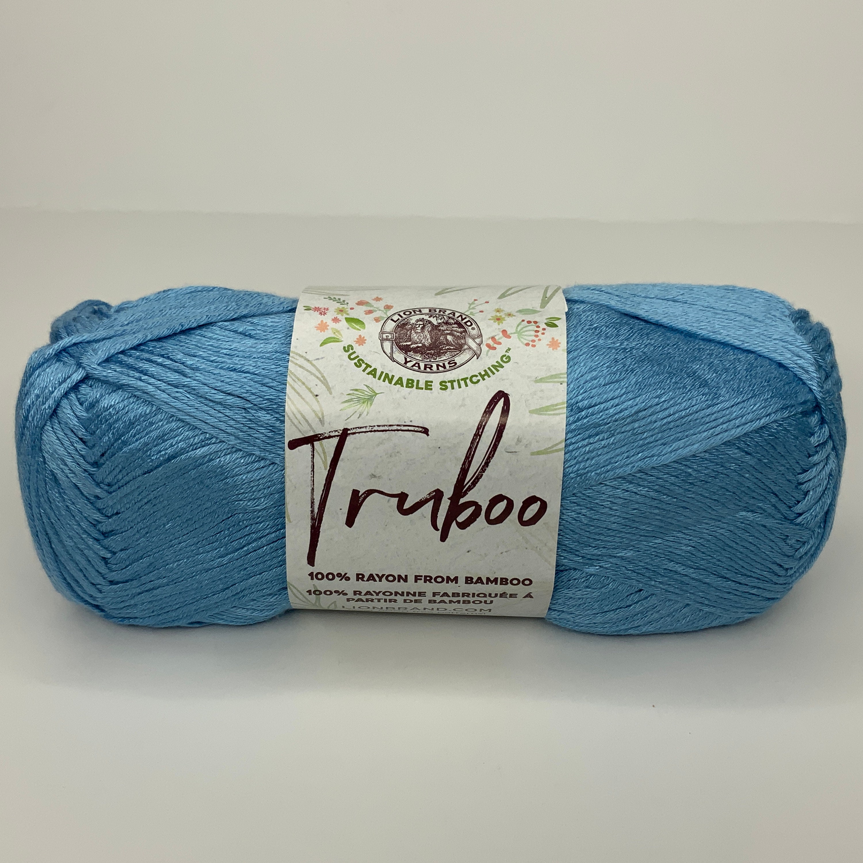 Lion Brand Truboo Yarn - Blue