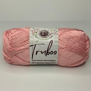 light pink truboo yarn