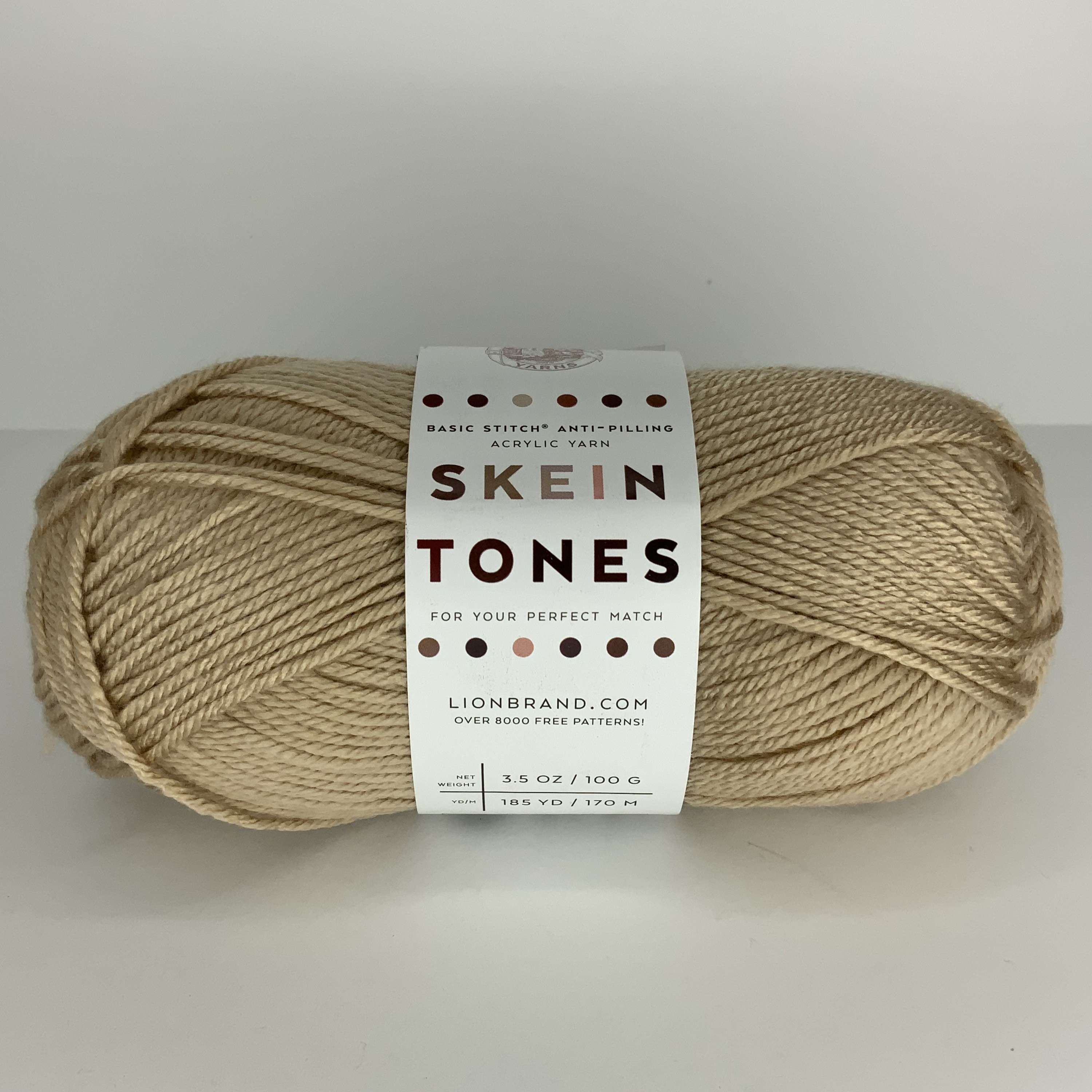 Lion Brand Basic Stitch Anti-Pilling Skein Tones Yarn