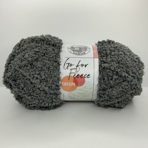 stone go for fleece sherpa yarn