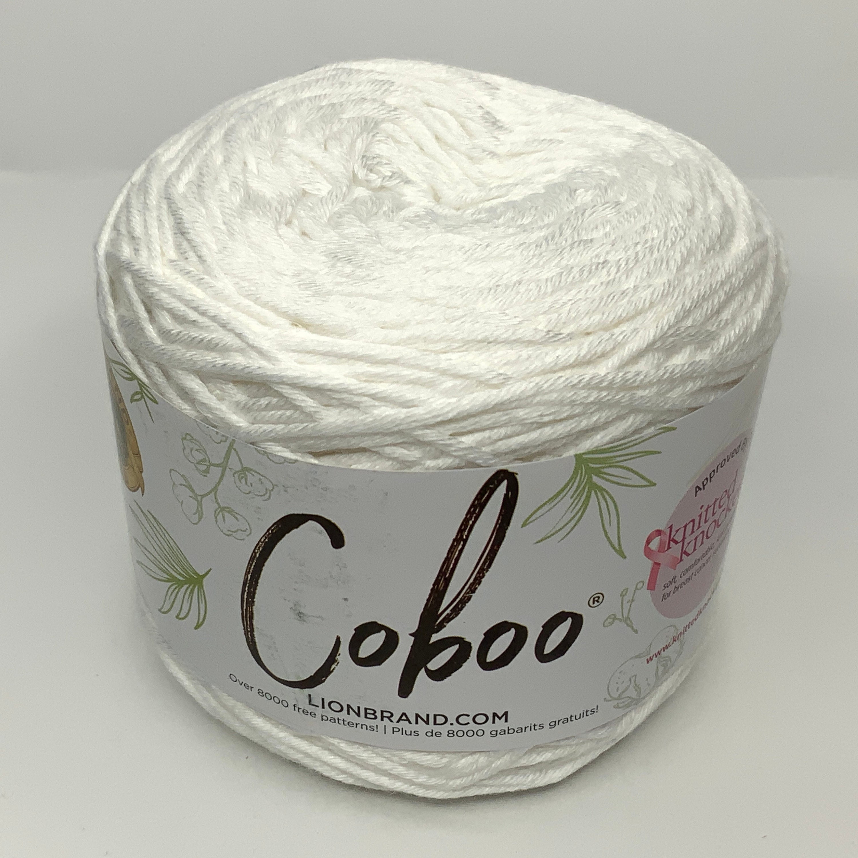 New!!! Lion Brand Coboo Yarn Lichen - Bamboo/Cotton Blend - 100g/232 yds