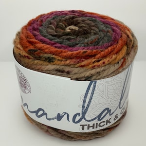 Stairwell Mandala Thick and Quick Yarn Etsy
