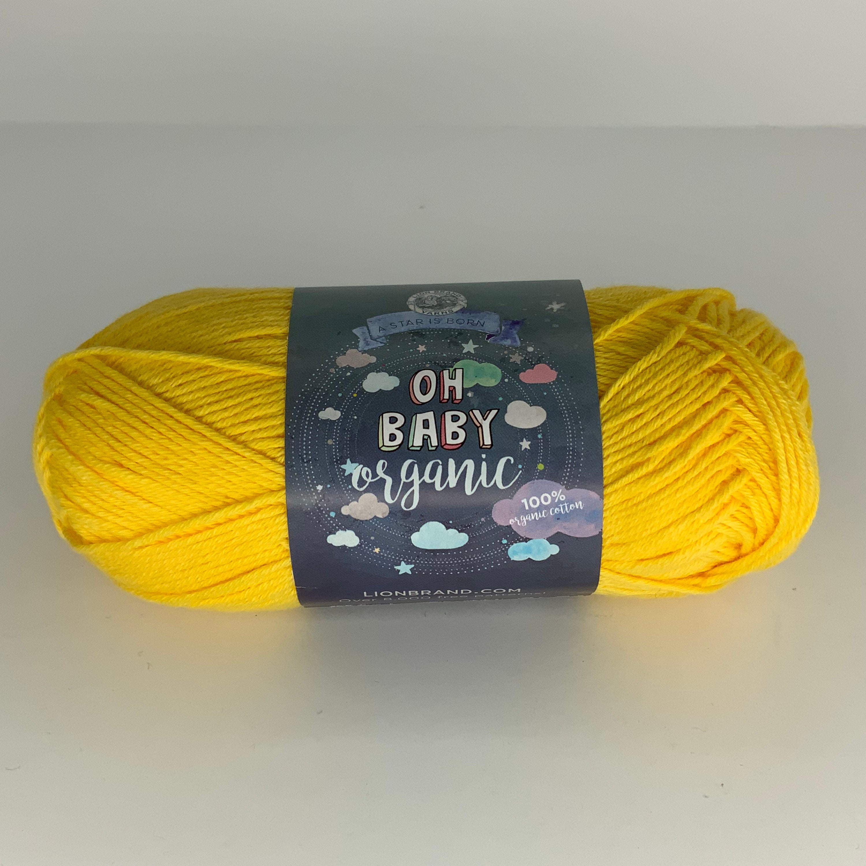 Yellow Oh Baby Organic Yarn -  UK