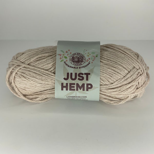 shell just hemp yarn