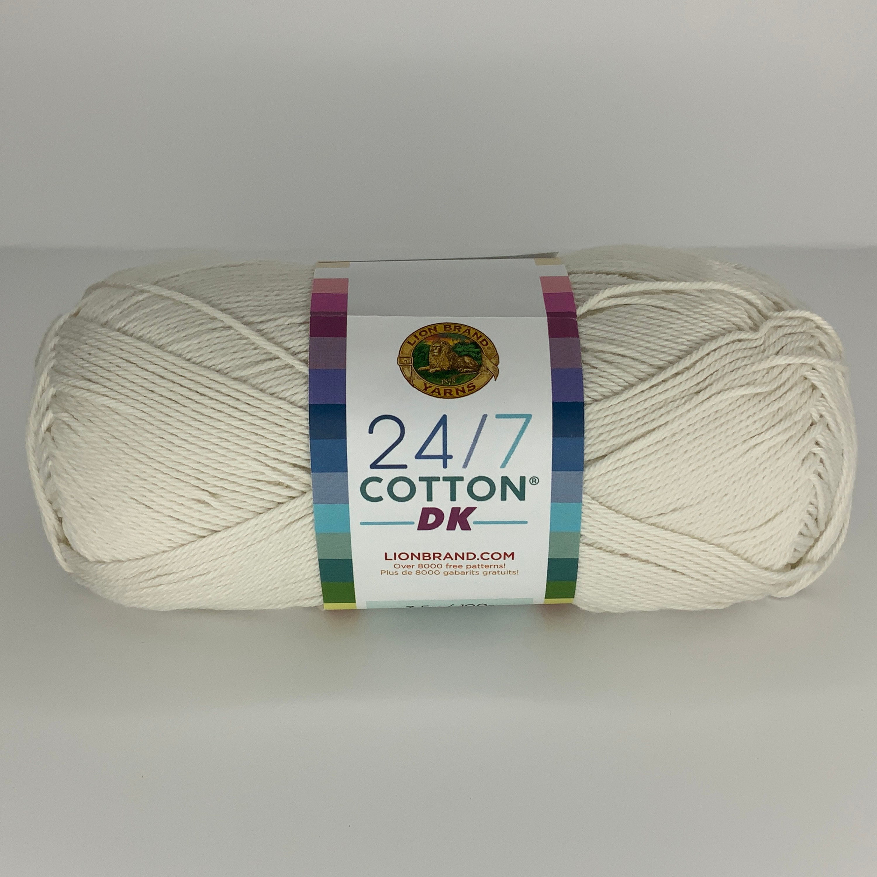 Paintbox METALLIC DK Yarn #4 PINA COLADA LUMINOUS DK Cotton Blend 50 Grams