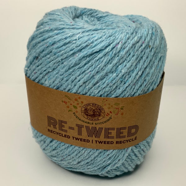 skyway re-tweed yarn