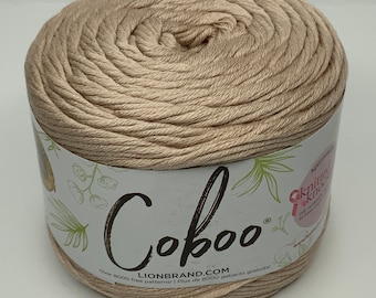 hellbraunes Coboogarn