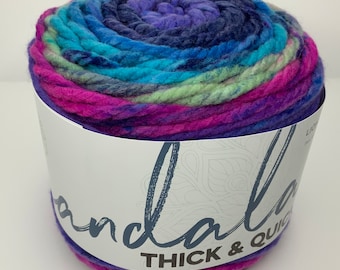 vortex mandala thick and quick yarn