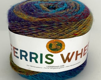 vintage carousel ferris wheel yarn