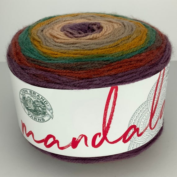 Lion Brand Yarn lion brand yarn mandala yarn, multicolor yarn for