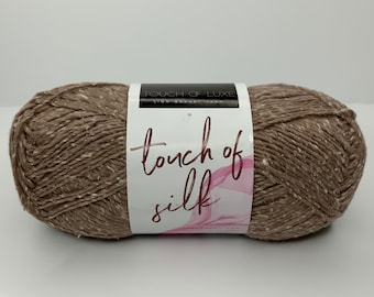 taupe touch of silk yarn