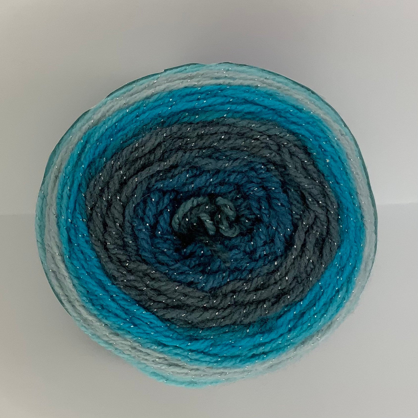 Aquarius mandala sparkle yarn Etsy