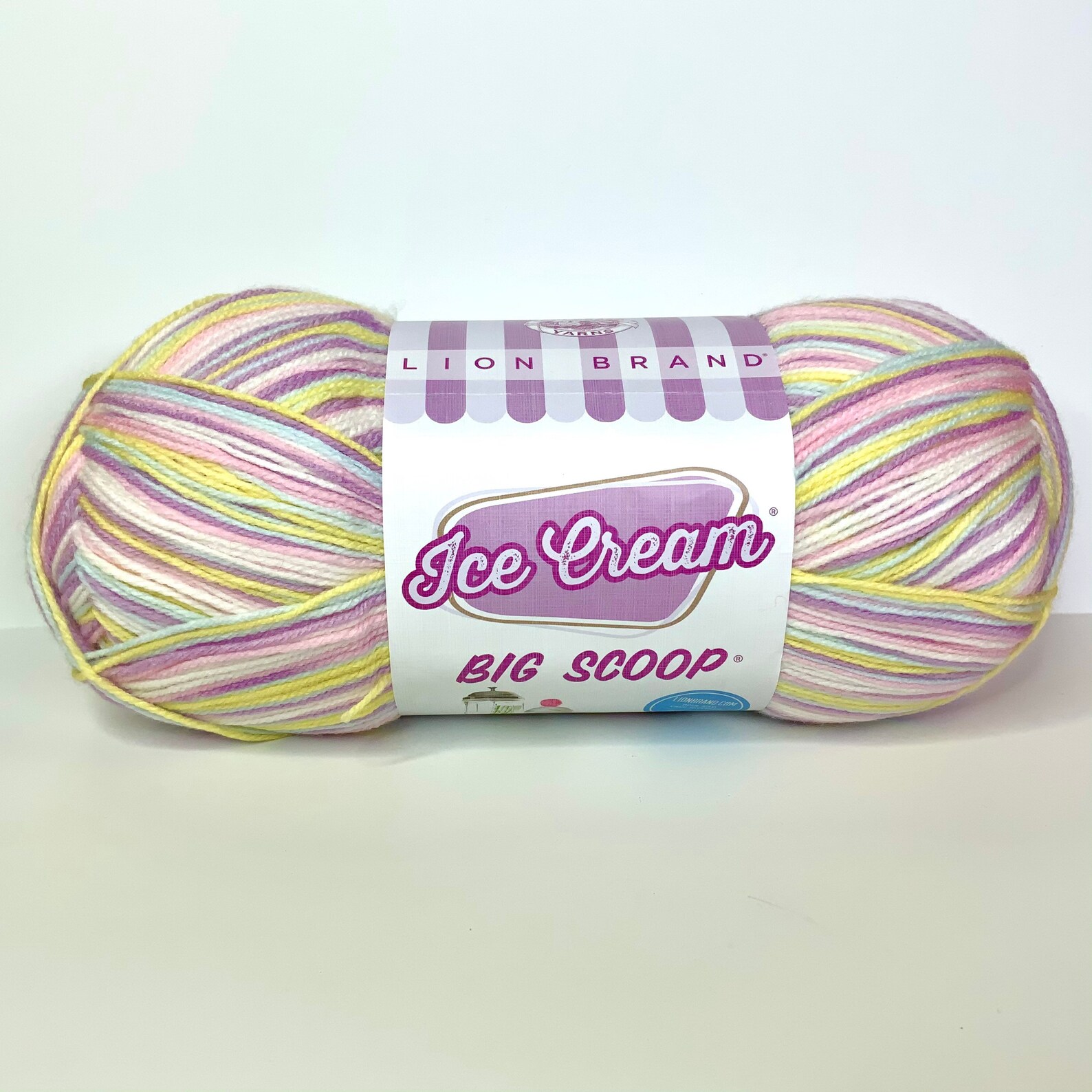 Cotton Candy Ice Cream Big Scoop Yarn Etsy