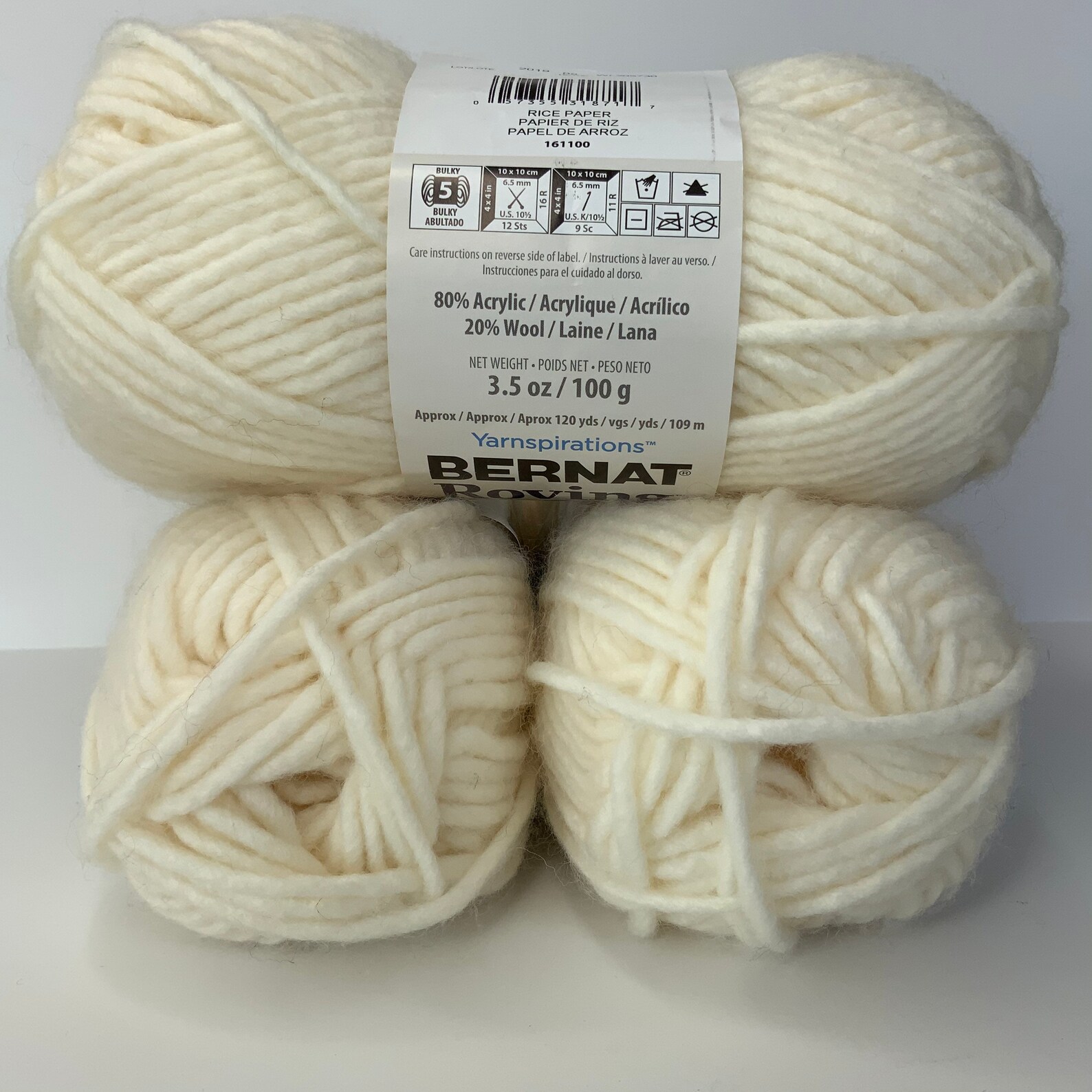 Rice paper bernat roving yarn Etsy