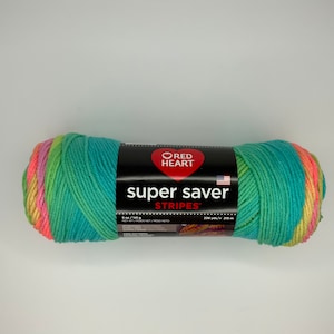 old-school retro stripe super saver yarn