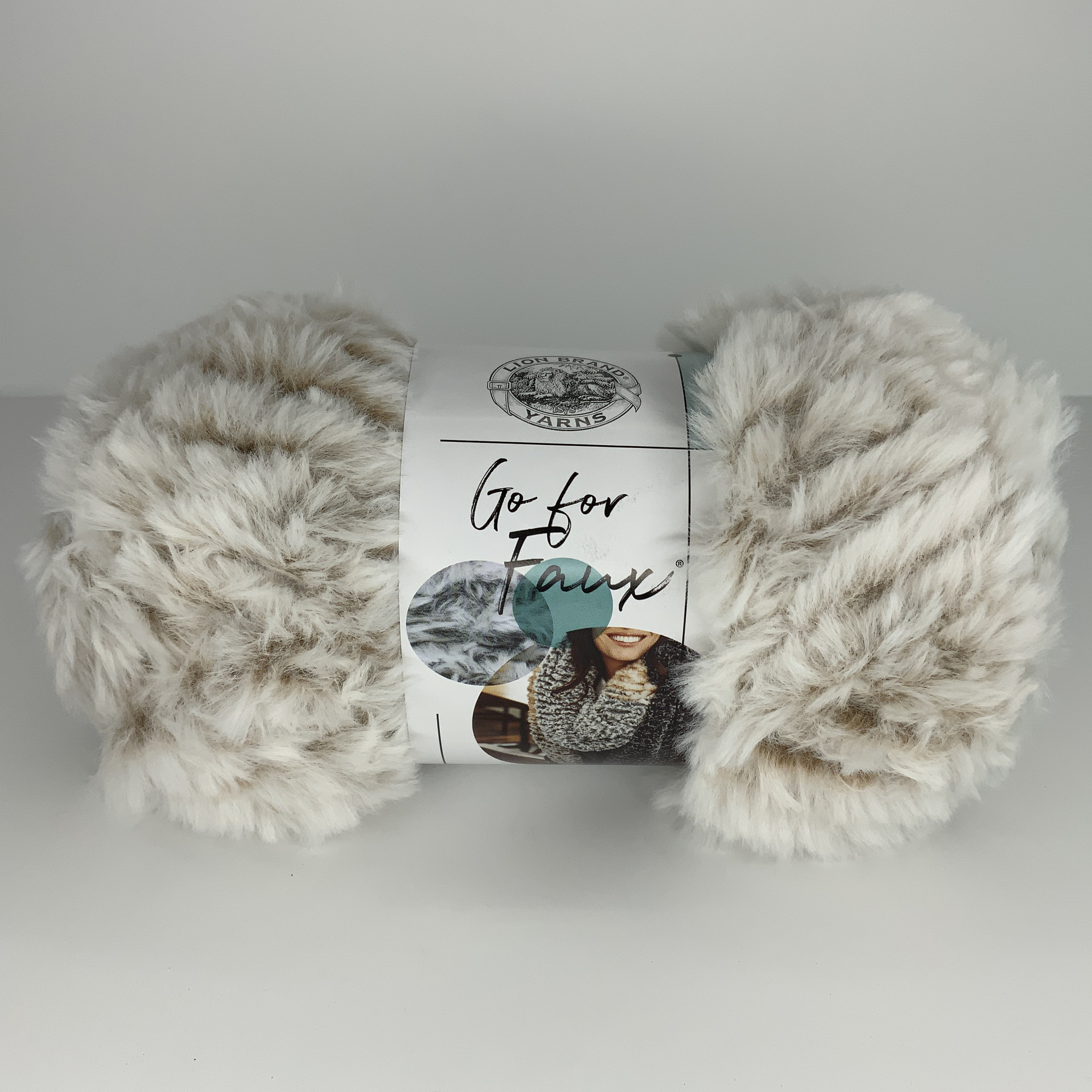  5 Pack Yarnart Mink (5 Skein) Fur Yarn, Soft Fur Yarn