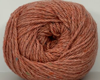 Grapefruit Re-tweed Yarn - Etsy