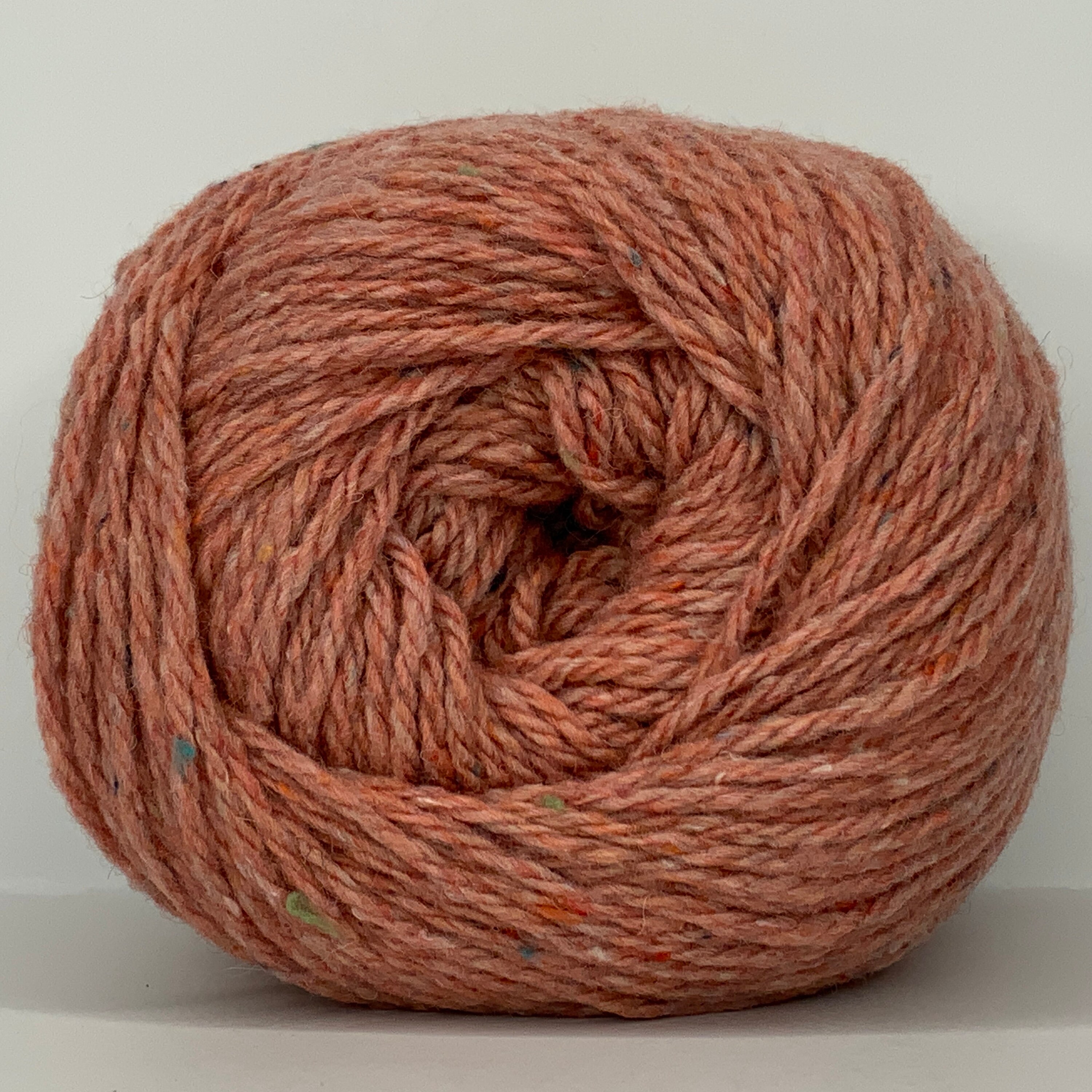 Grapefruit Re-tweed Yarn - Etsy