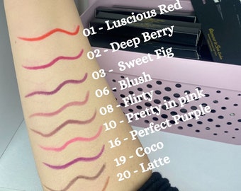 Waterproof Creamy Lip Liner - Velvet Collection