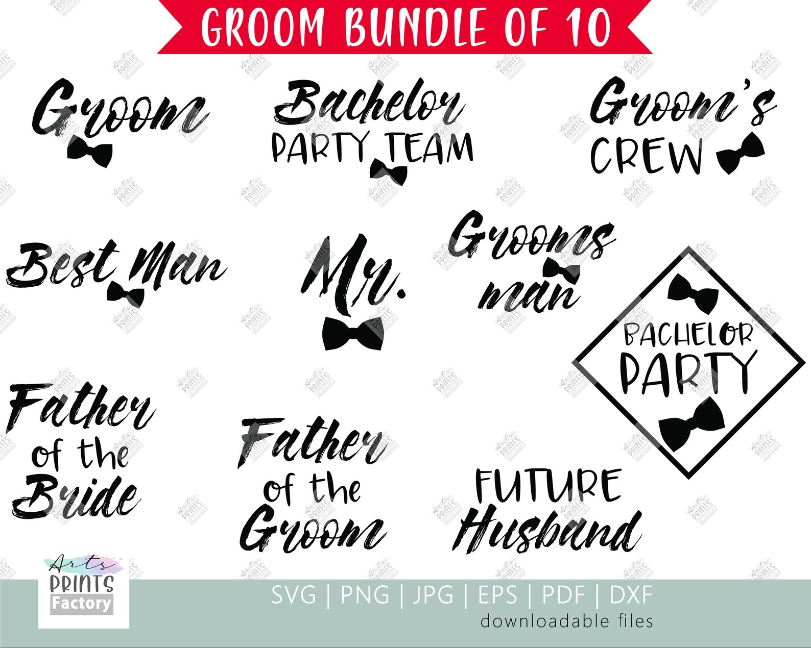 Groom Words Bundle of 40 Groom Svg Groomsman Svg Best Man Etsy