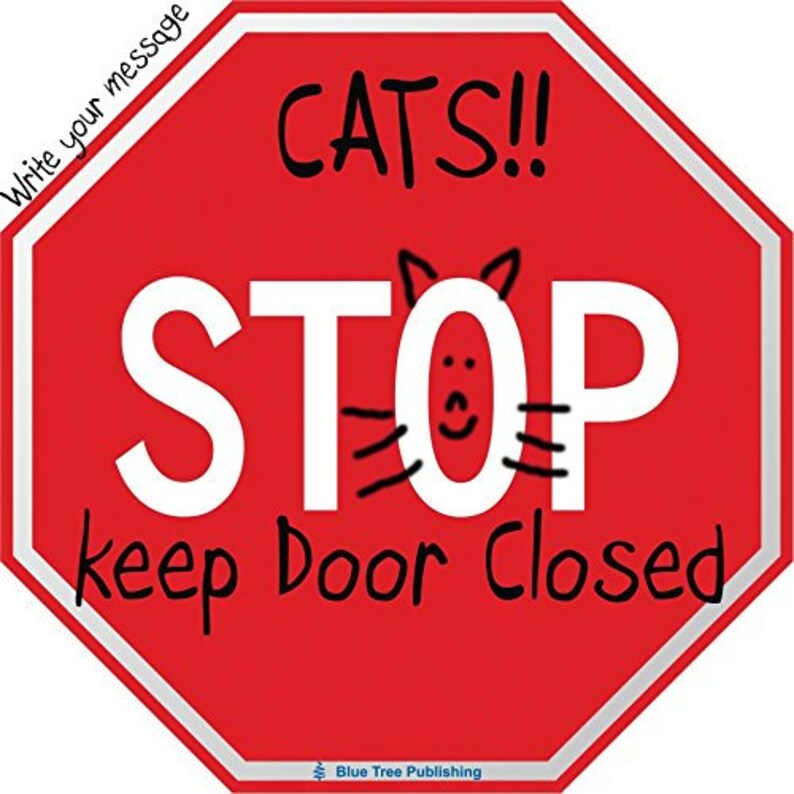 Stop Road Sign Stick Note - Etsy