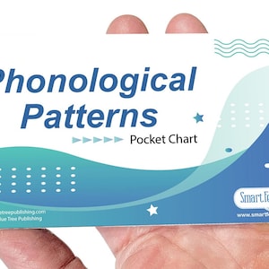 Phonological Pattern, Pocket Charts for SLP, Speech Patterns of Sound Errors That typically Developing Children. Processed by Age