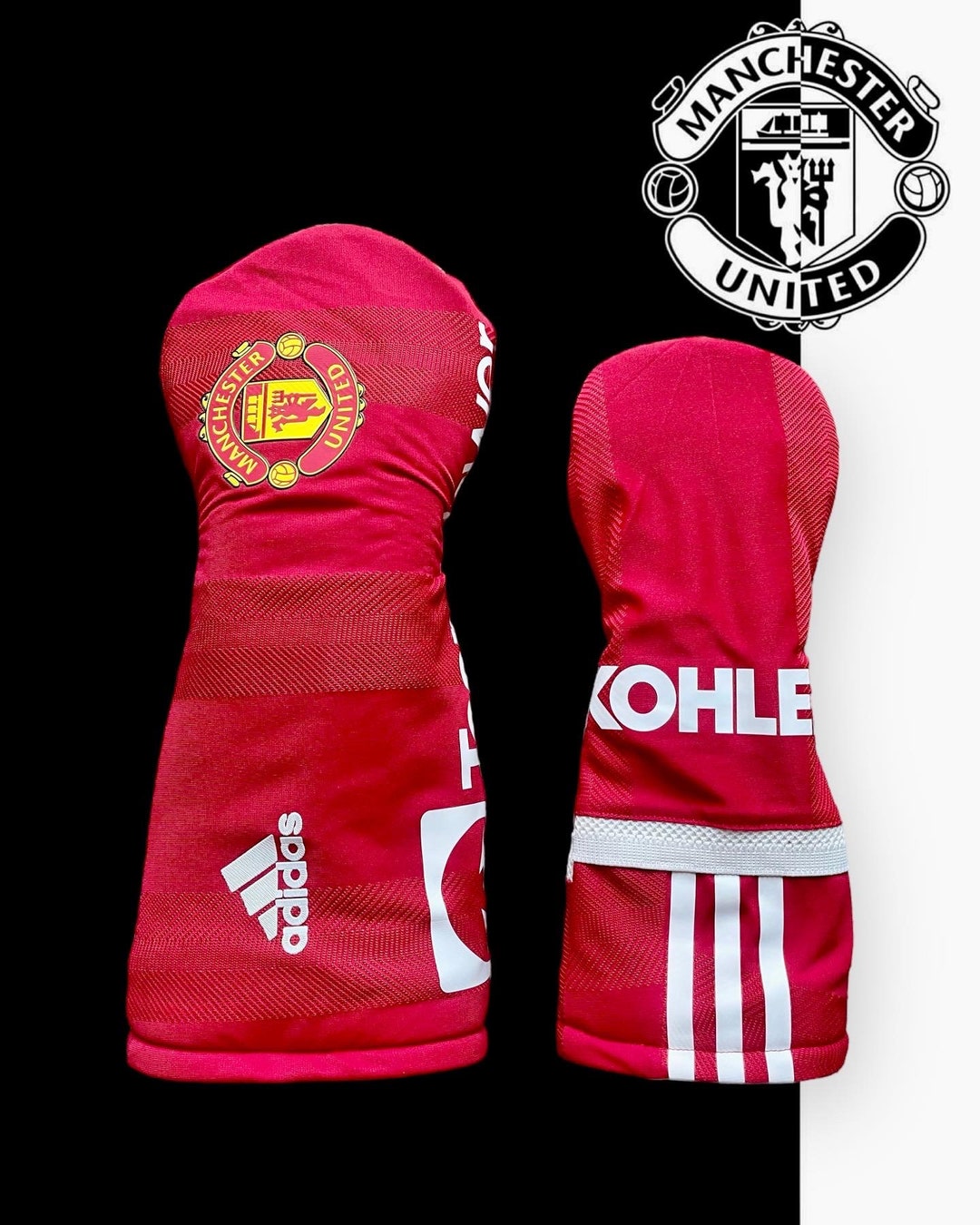 Manchester United Red Devils Driver & Fairway Wood Golf Etsy