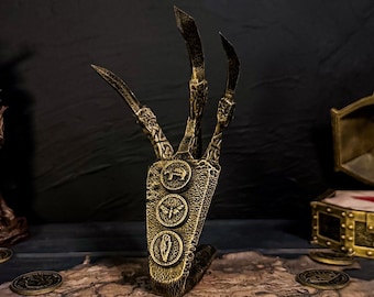 Skyrim Golden Dragon Claw, Cosplay, The Elder Scrolls V, Artifact, Dragon Claw, TES, Skyrim Decor