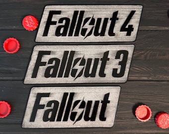 Fallout Logo Sign, Fallout Wall Sign, Fallout Wall Art, Fallout Wall Decor