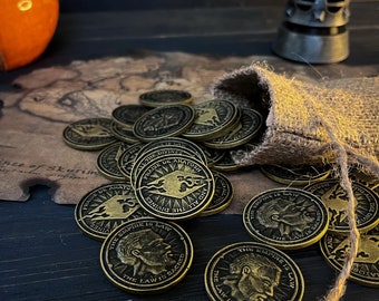 Skyrim, Septim Coins, The Elder Scrolls V, Money Pouch, Money from Video Game, Drakes from Skyrim