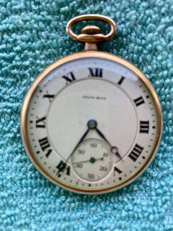 Pocket Watch South Bend Open Face