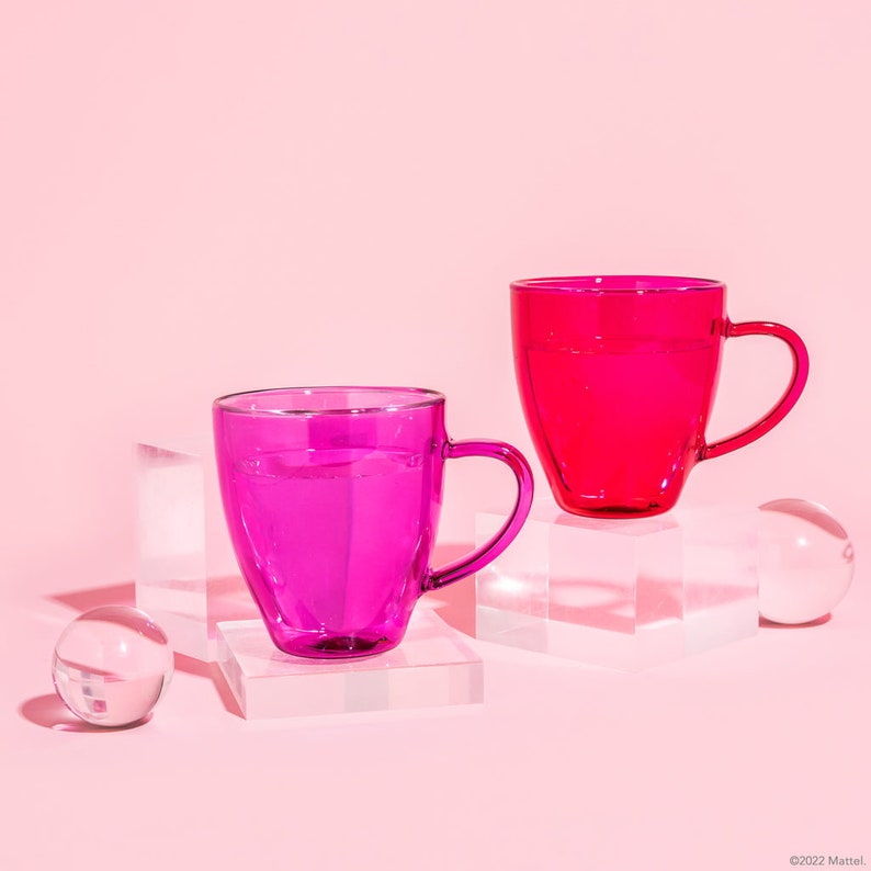 Barbie™ x Dragon Glassware® Dreamhouse™ Espresso Cups