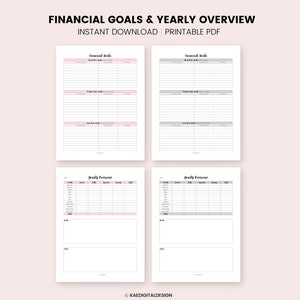 Classic Happy Planner Budget Planner, Classic Happy Planner Printable ...
