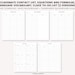 Student Digital Planner Templates, Student Planner Inserts, Acedemic ...