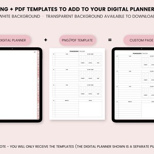 Student Digital Planner Templates Student Planner Inserts - Etsy