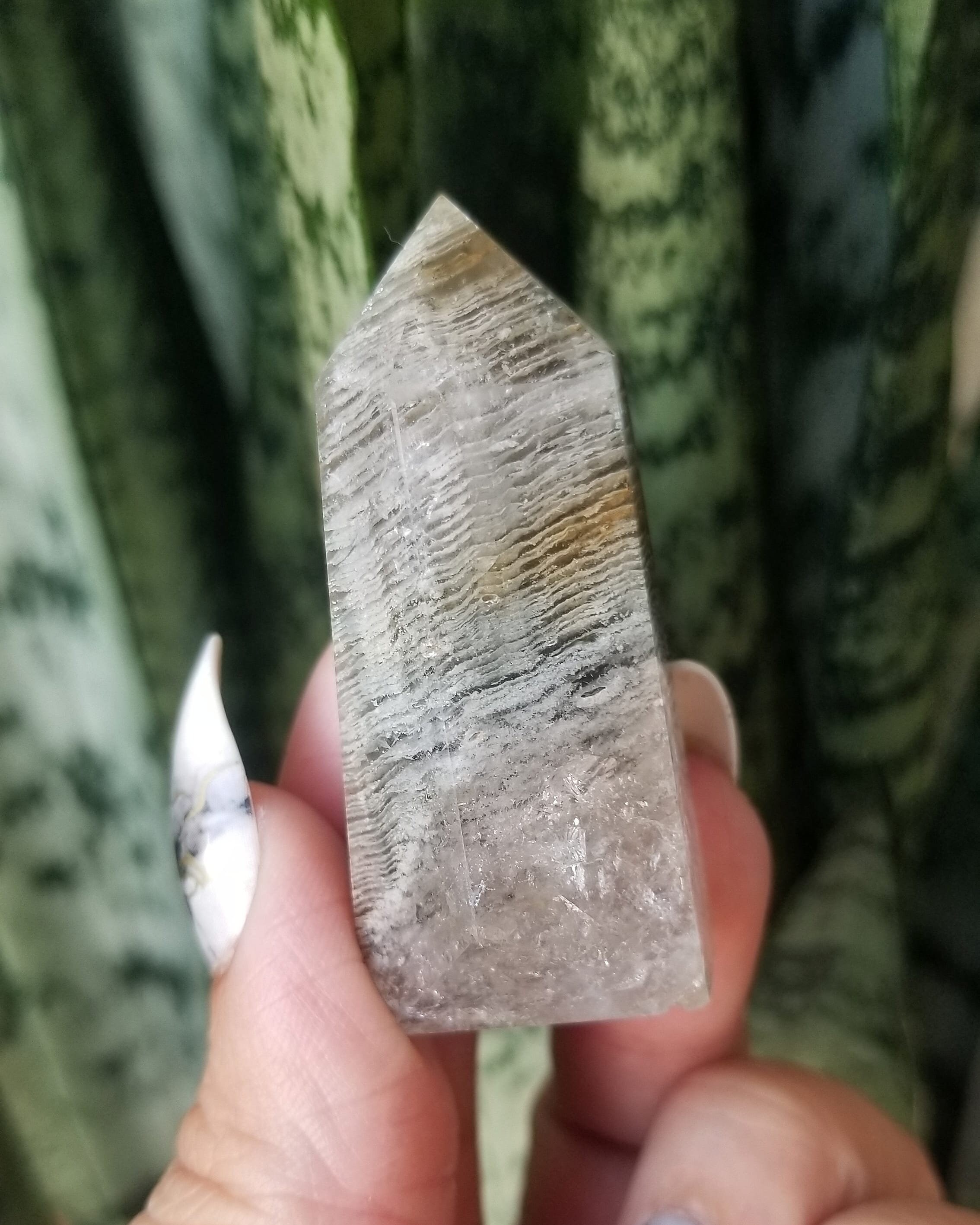 Thousand Layer Quartz Lodolite Garden Quartz Phantom and Etsy