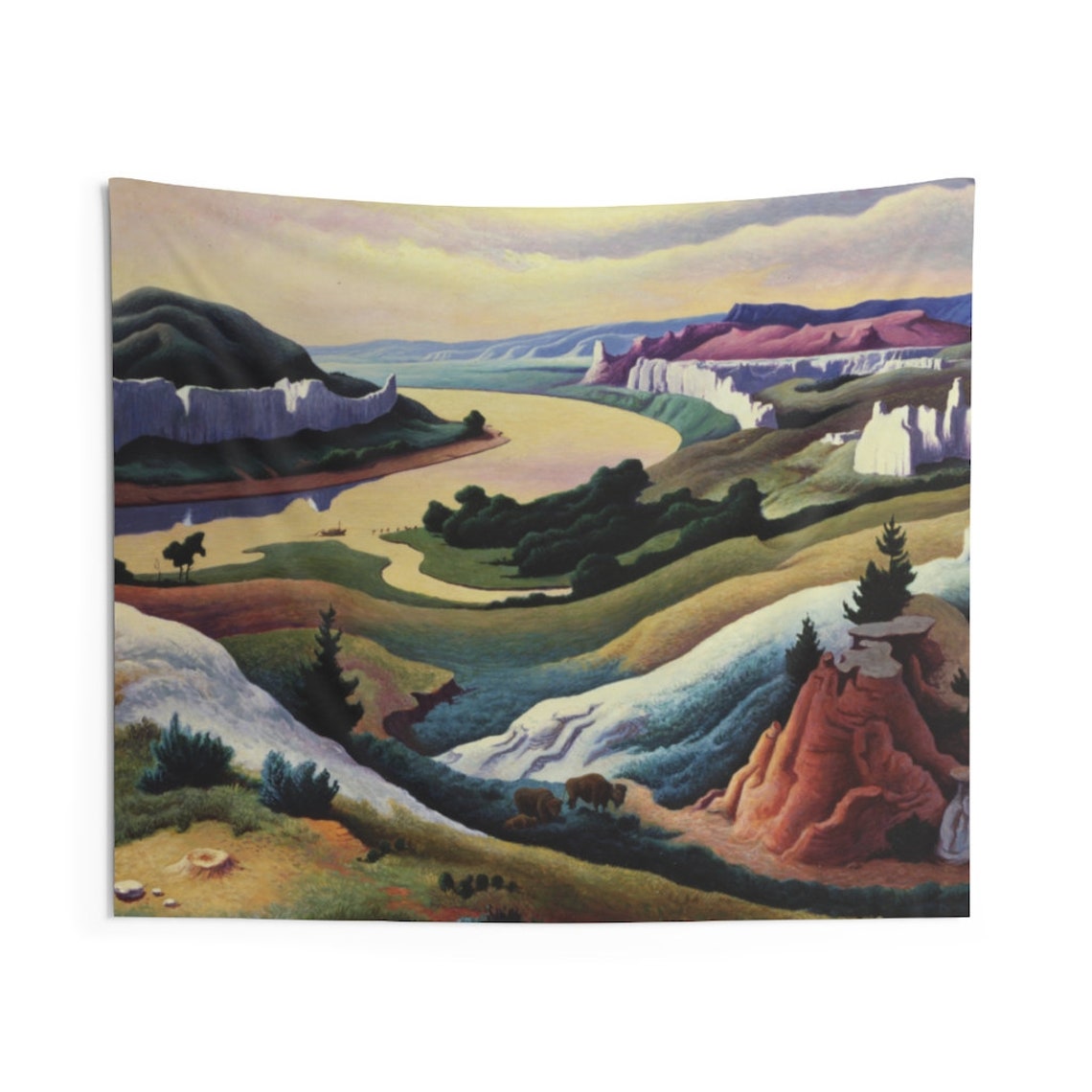Mountain Tapestry Nature Tapestry Landscape Wall Art Wild - Etsy