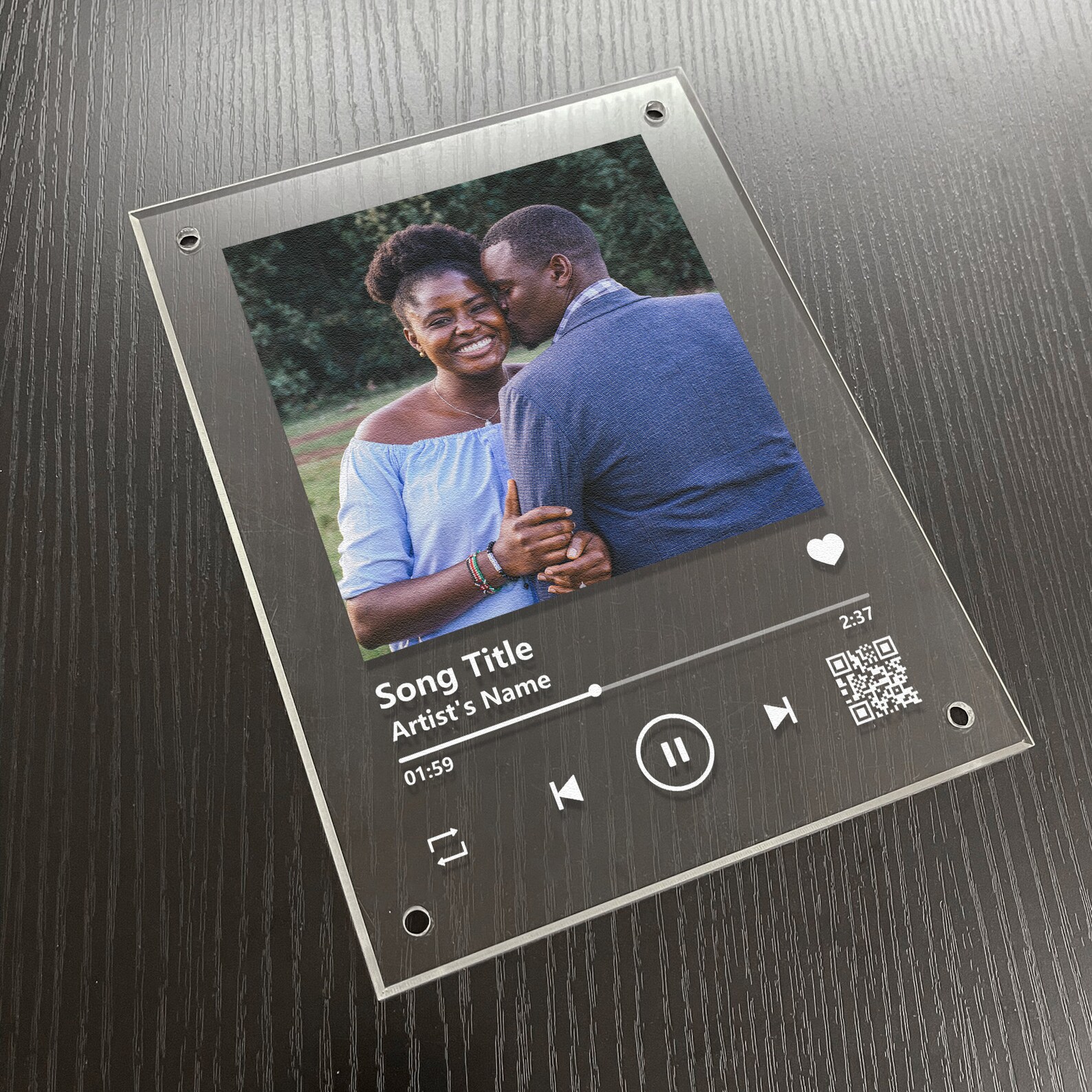 Custom Music Plaque Song Album Cover Plaque Music Decor Etsy