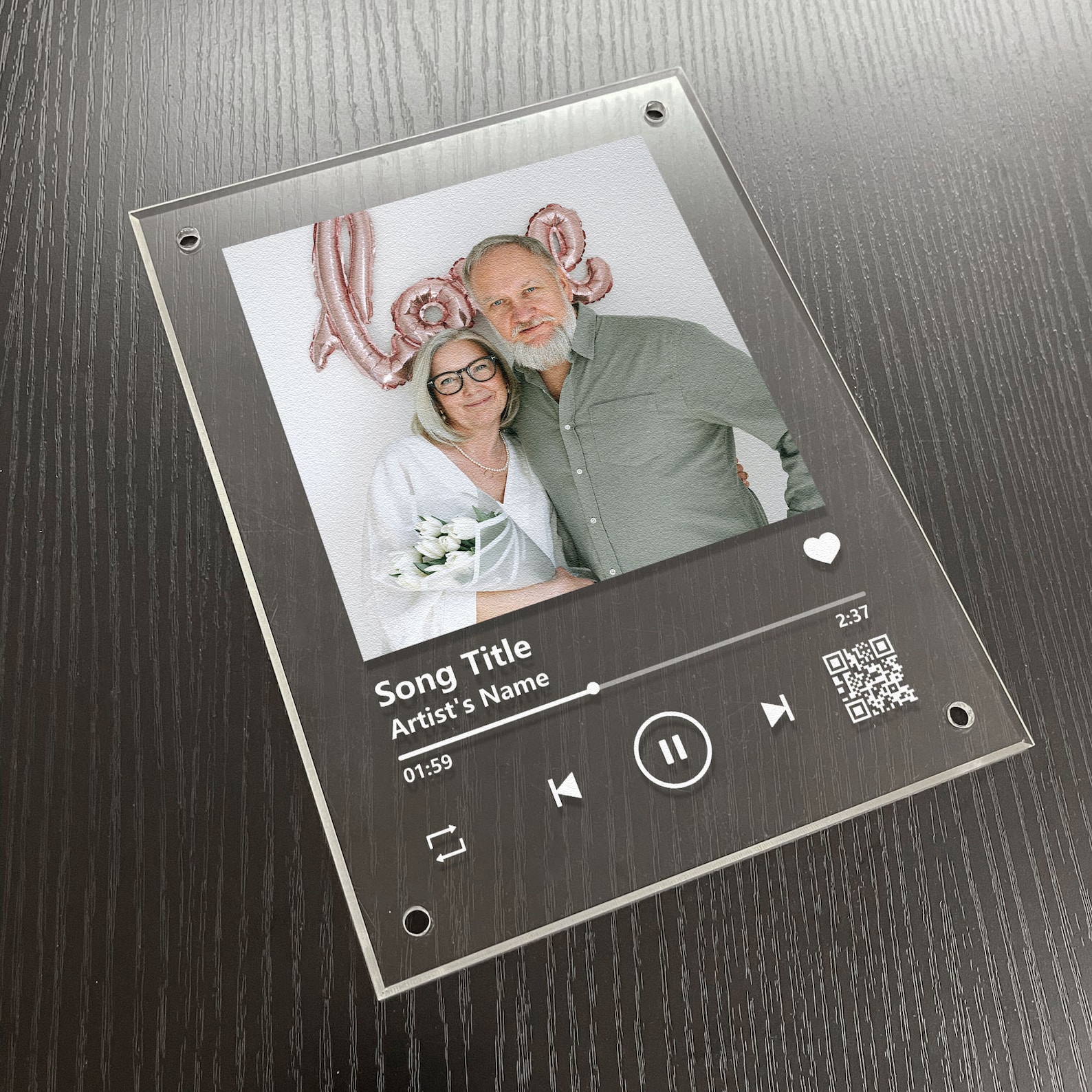 Custom Music Plaque Song Album Cover Plaque Music Decor Etsy