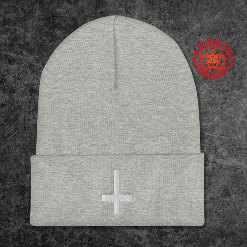 Wiccan Devil Gothic Occult Satanic Antichrist Cross Satan Horror Lucifer Antichrist Demon witchcraft