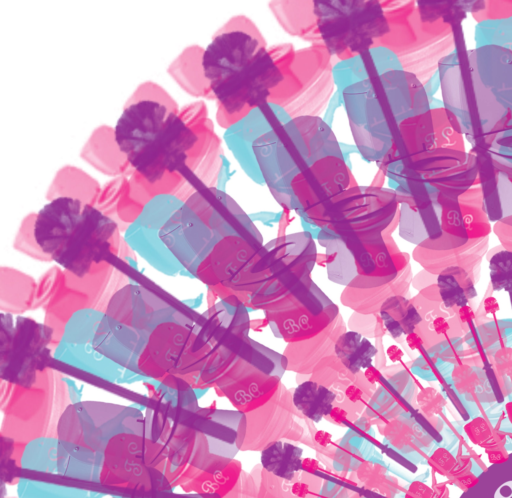 Rosa lila Aqua Badezimmer Kunst Wandkunst Frühling Dekor | Etsy