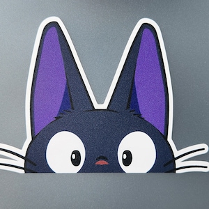 Cute Cat Peeker - Vinyl Stickers / Car Decals / Multiple Sizes Available!