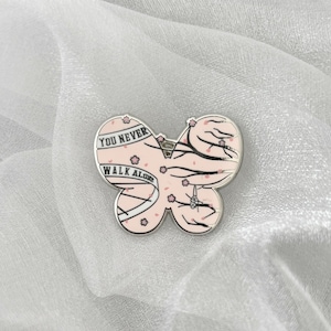 Spring Blossoms- Butterfly Enamel Pin