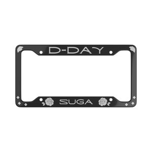 D-Day Suga License Plate Frame