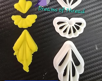 1920 art deco inspired statement earrings clay cutter STL DIGITAL FILE