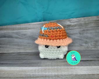 Crochet Mushroom Plushie: Handmade Chenille Cottagecore Decor