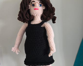 Interactive Crochet Birthing Mother Doll, Educational Pregnancy Model
