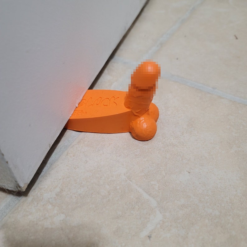 Cock Block Penis Door Stop Mature image 1