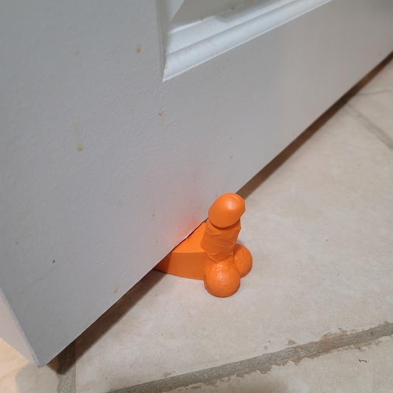 Cock Block Penis Door Stop Mature image 9